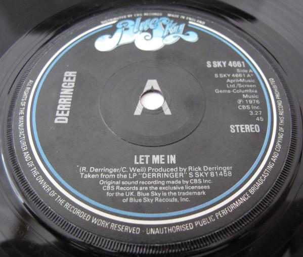 Derringer (2) - Let Me In / You Can Have Me