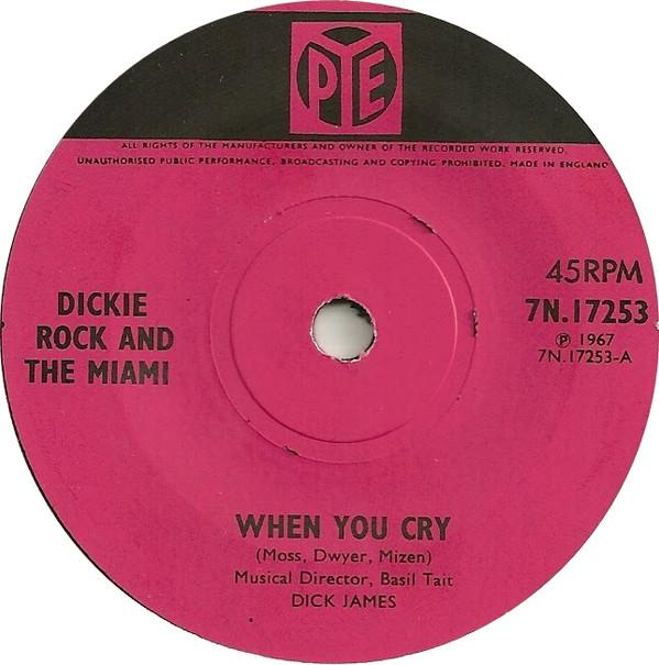 Dickie Rock, The Miami Showband - When You Cry