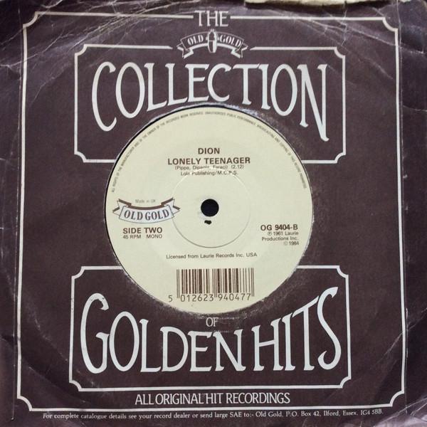 Dion (3) - Runaround Sue / Lonely Teenager