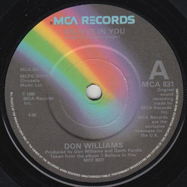Don Williams (2) - I Believe In You / Simple Song