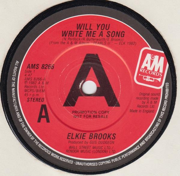 Elkie Brooks - Will You Write Me A Song