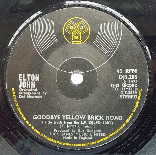 Elton John - Goodbye Yellow Brick Road