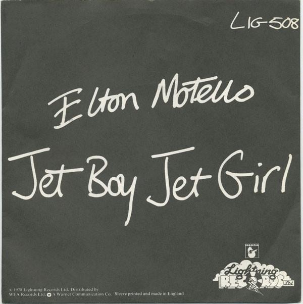 Elton Motello - Jet Boy Jet Girl / Pogo Pogo
