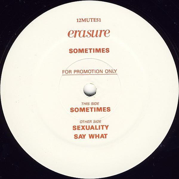 Erasure - Sometimes
