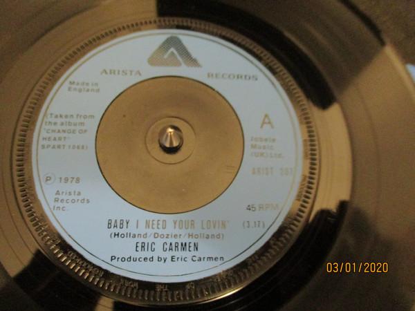 Eric Carmen - Baby, I Need Your Lovin'