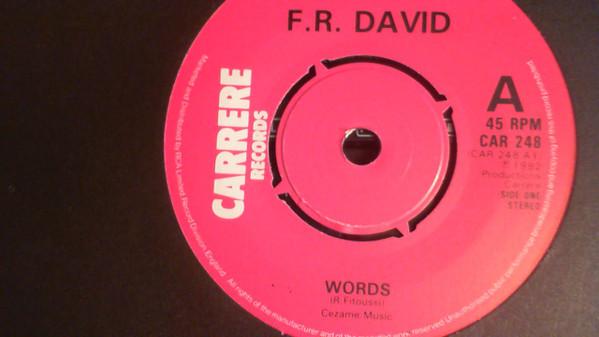 F.R. David - Words