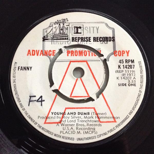 Fanny (2) - Young And Dumb
