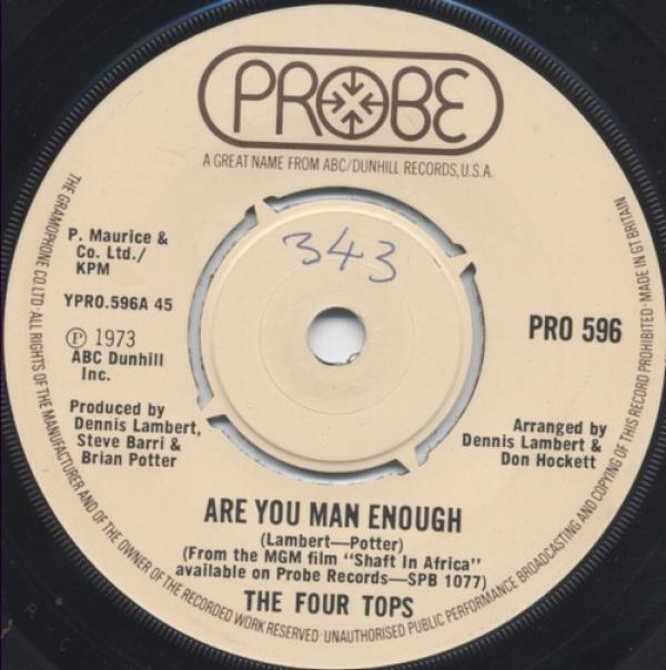 Four Tops - Are You Man Enough