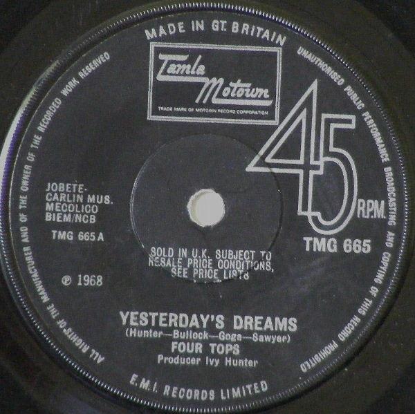 Four Tops - Yesterday's Dreams