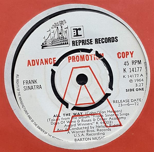 Frank Sinatra - All The Way / Goin' Out Of My Head