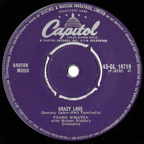 Frank Sinatra - Crazy Love / So Long, My Love