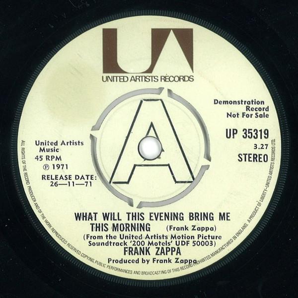 Frank Zappa - What Will This Evening Bring Me This Morning?