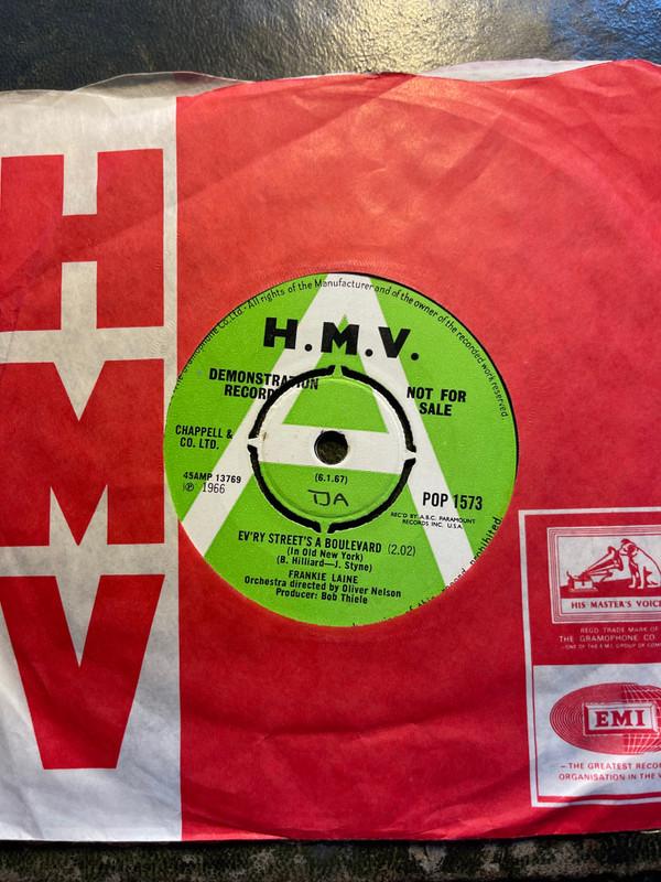 Frankie Laine - I'll Take Care Of Your Cares / Ev'ry Street's A Boulevard (In Old New York)
