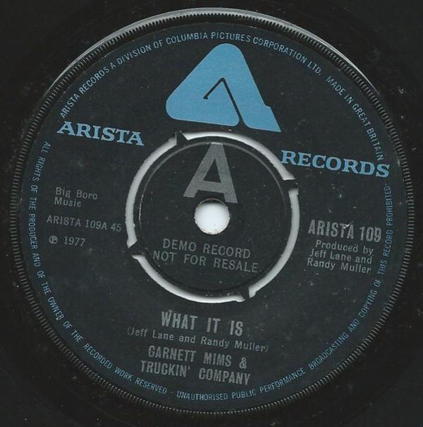 Garnet Mimms & Truckin' Company - What It Is