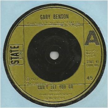 Gary Benson - Can't Let You Go