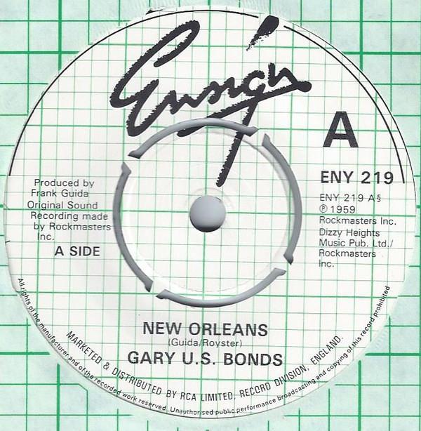 Gary U.S. Bonds - New Orleans / Quarter To Three