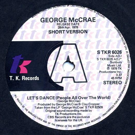 George McCrae - Let's Dance (People All Over The World)