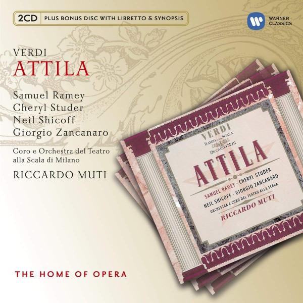 Giuseppe Verdi, Cheryl Studer, Samuel Ramey, Orchestra Del Teatro Alla Scala, Riccardo Muti, Neil Shicoff, Giorgio Zancanaro - Attila