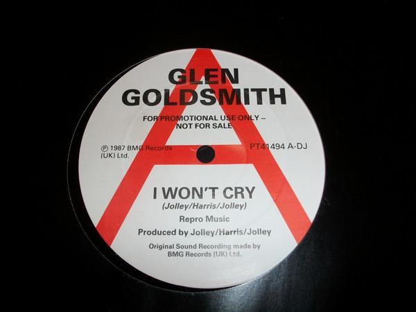 Glen Goldsmith - I Won't Cry