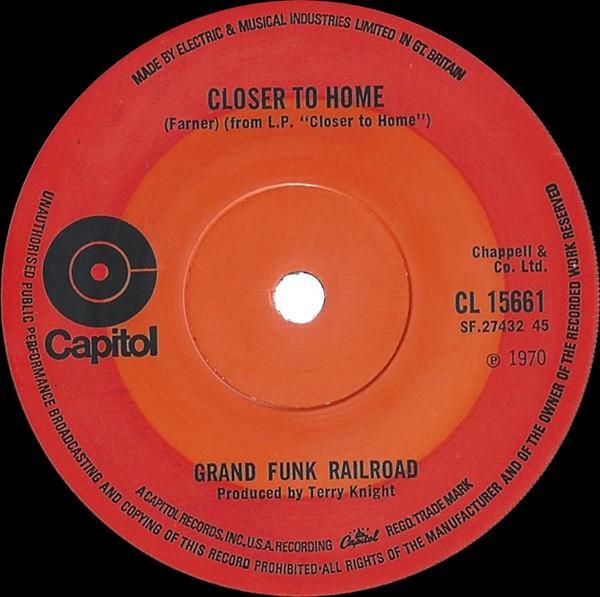 Grand Funk Railroad - Closer To Home