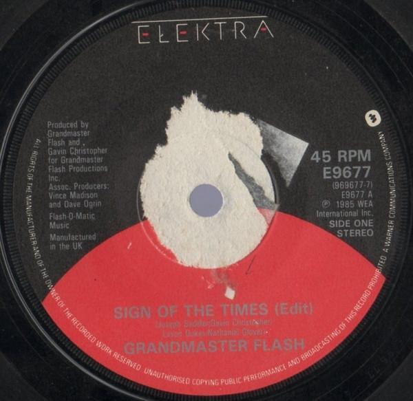 Grandmaster Flash - Sign Of The Times