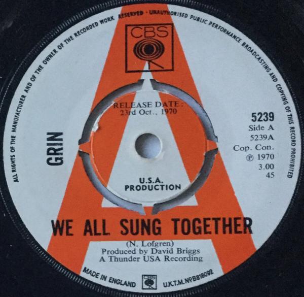 Grin - We All Sung Together