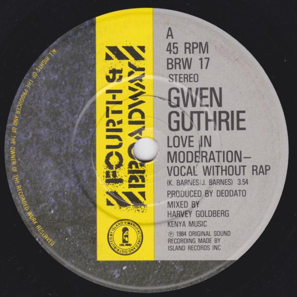 Gwen Guthrie - Love In Moderation