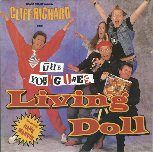 Hank Marvin, Cliff Richard, The Young Ones, Comic Relief - Living Doll