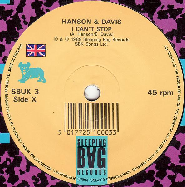 Hanson & Davis - I Can't Stop