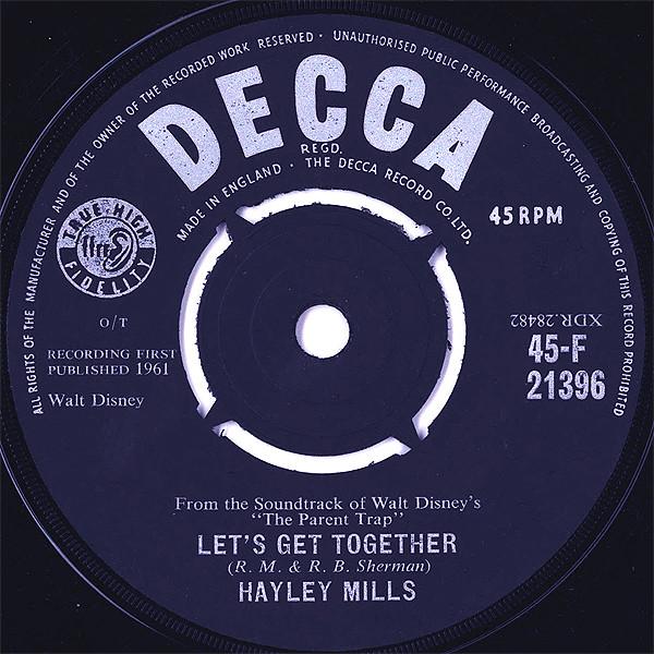 Hayley Mills - Let's Get Together