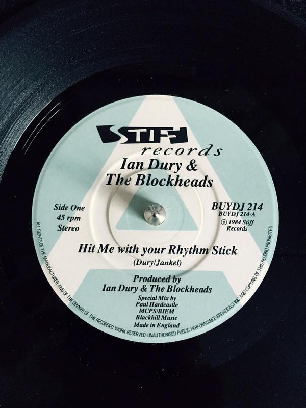 Ian Dury And The Blockheads - Hit Me With Your Rhythm Stick (Paul Hardcastle Remixes)