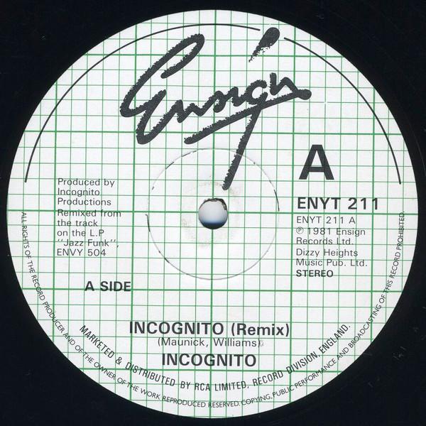 Incognito - Incognito