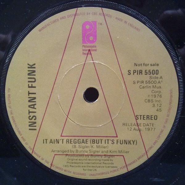 Instant Funk - It Ain't Reggae (But It's Funky)