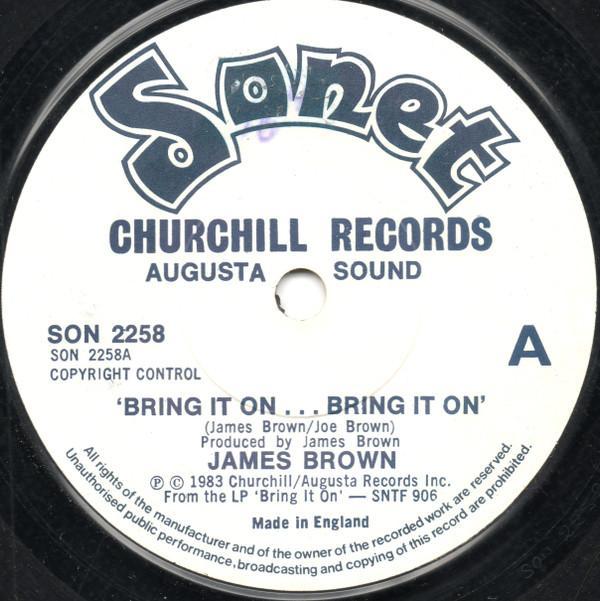 James Brown - Bring It On ... Bring It On
