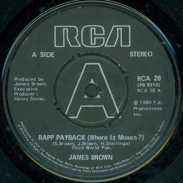 James Brown - Rapp Payback (Where Iz Moses?)