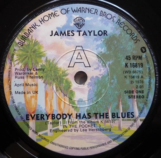 James Taylor (2) - Everybody Has The Blues