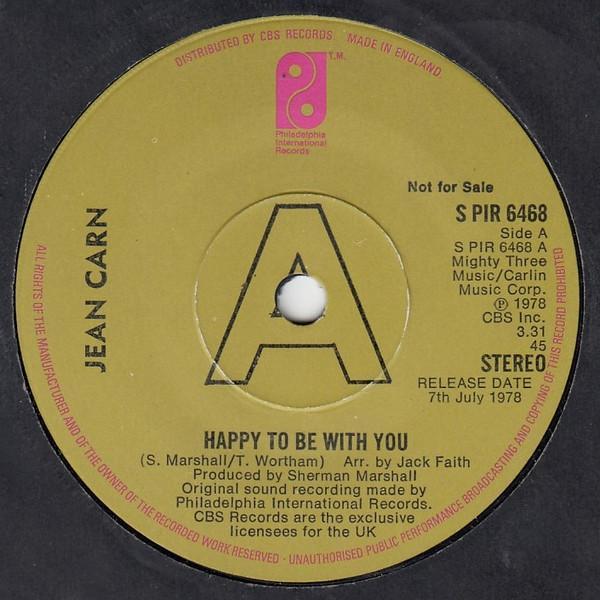Jean Carn - Happy To Be With You