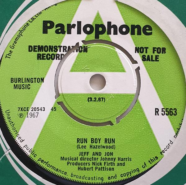 Jeff And Jon - Run Boy Run /  The Girl From Zambatee