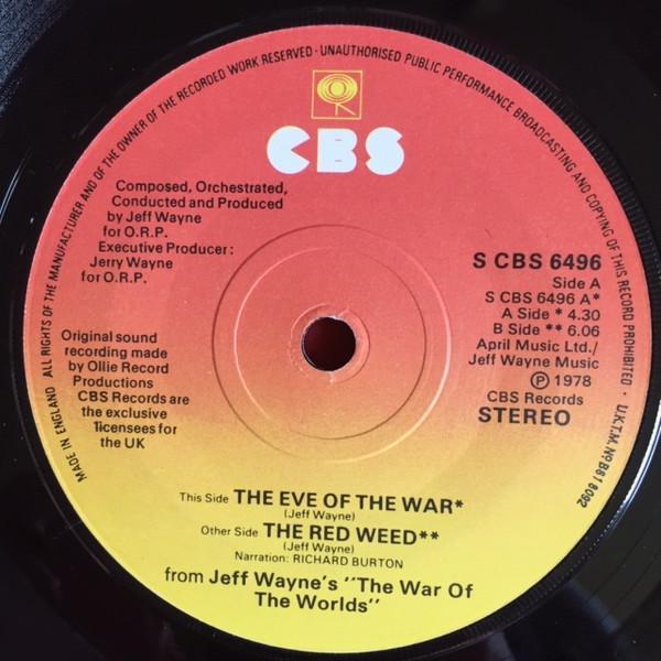 Jeff Wayne - The Eve Of The War