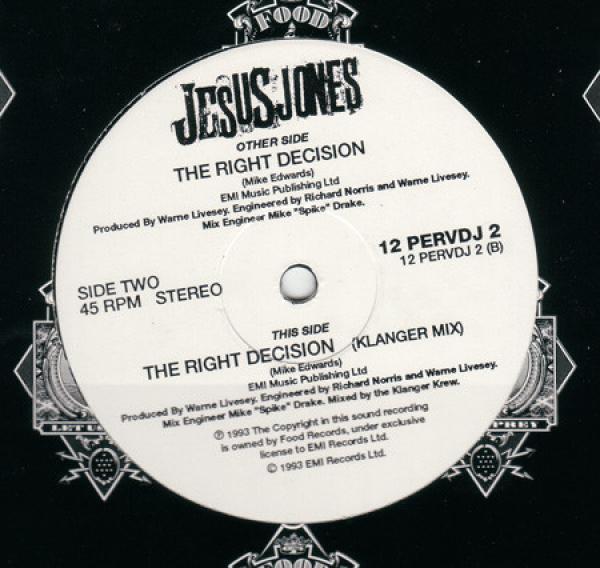 Jesus Jones - The Right Decision