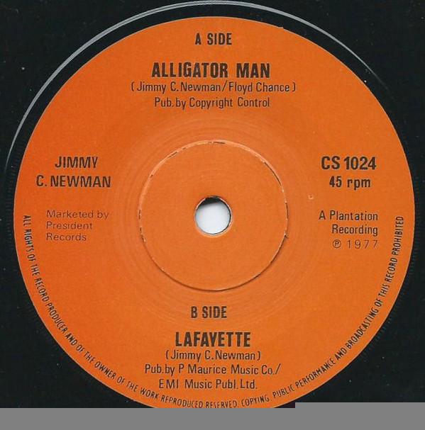 Jimmy C. Newman - Alligator Man