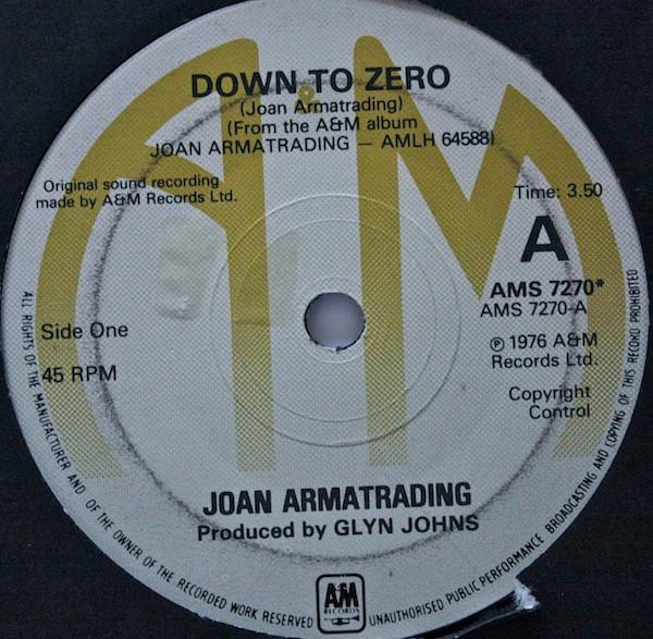 Joan Armatrading - Down To Zero