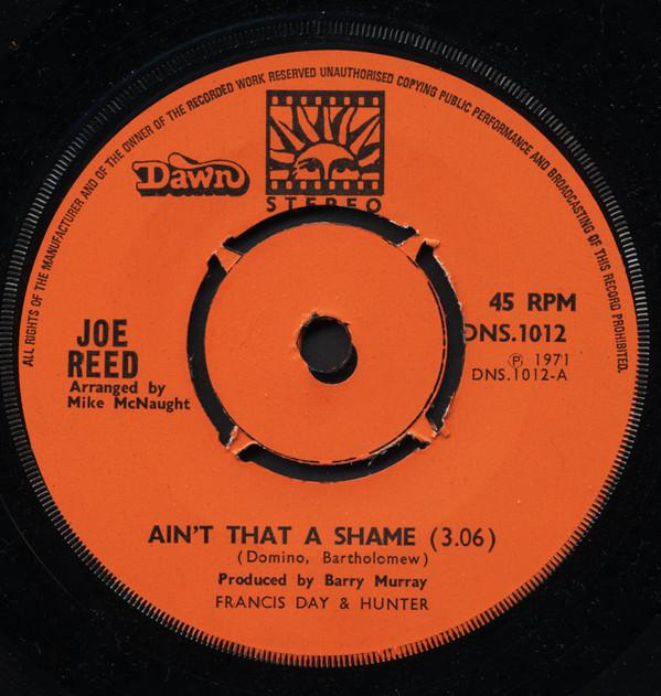 Joe Reed (3) - Ain't That A Shame