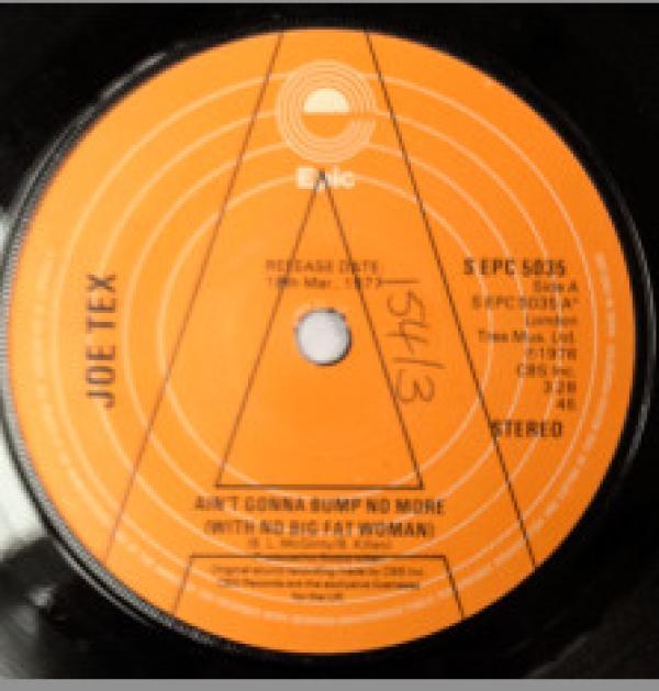 Joe Tex - Ain't Gonna Bump No More (With No Big Fat Woman)