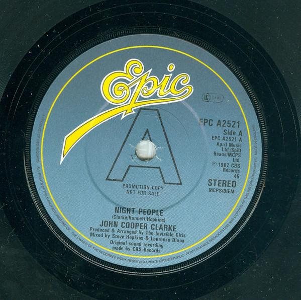 John Cooper Clarke - Night People
