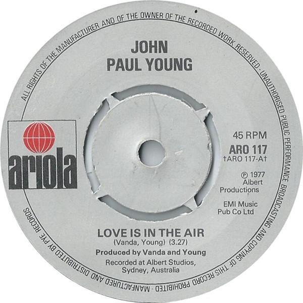 John Paul Young - Love Is In The Air