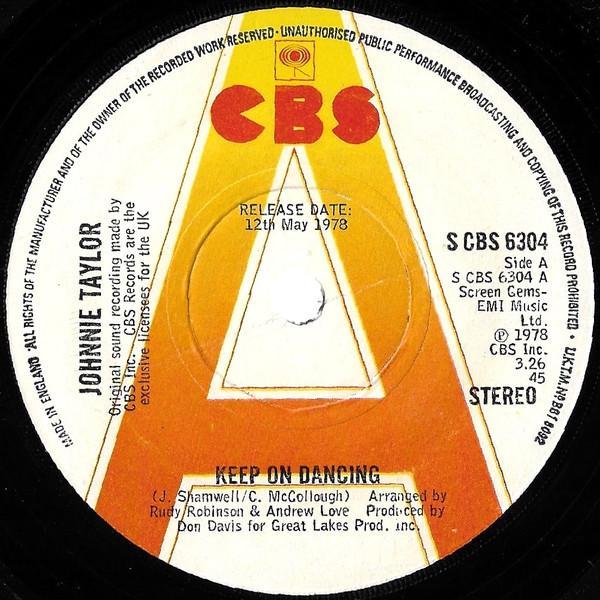 Johnnie Taylor - Keep On Dancing