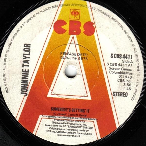 Johnnie Taylor - Somebody's Getting' It