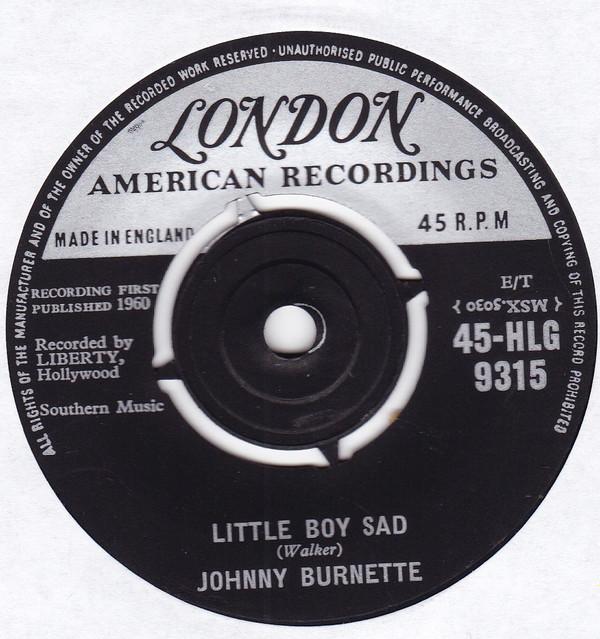 Johnny Burnette - Little Boy Sad