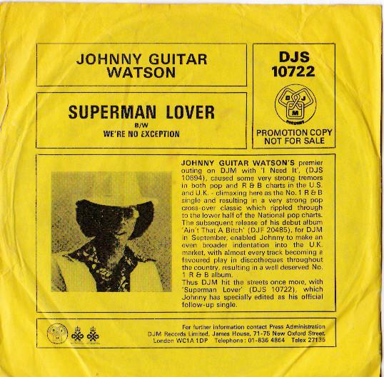 Johnny Guitar Watson - Superman Lover